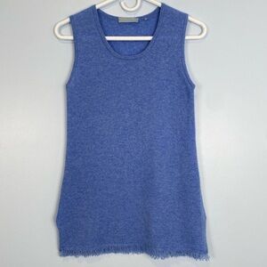 Adelaide Cashmere Sweater Vest Lightweight Small S Layering Quality Basic Staple